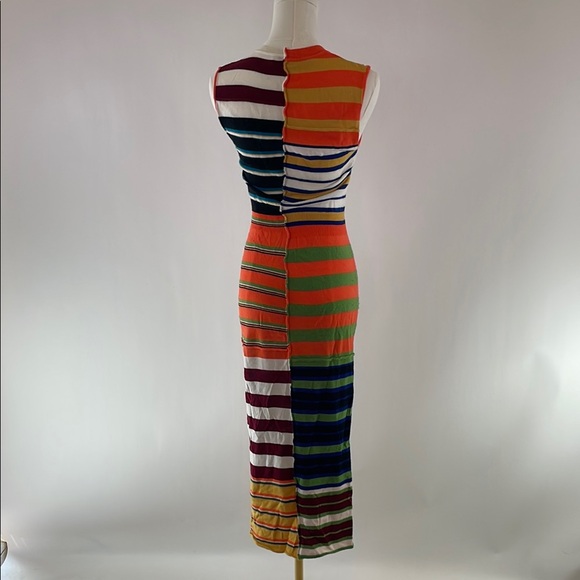 Marni Striped Midi Dress, 40 - Picture 10 of 11